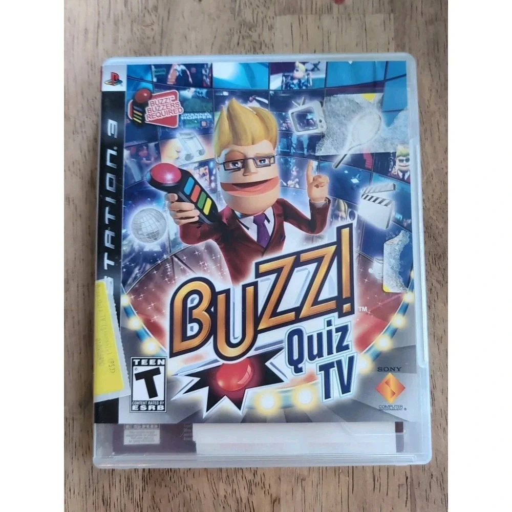 Buzz Quiz TV Bundle - Sony PlayStation 3 Has Manual